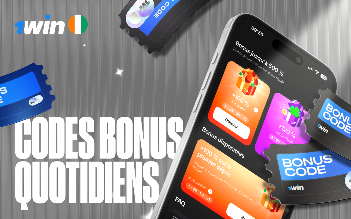 Bonus 1win Côte d'Ivoire — Promotions 500% & Codes Promo Exclusifs